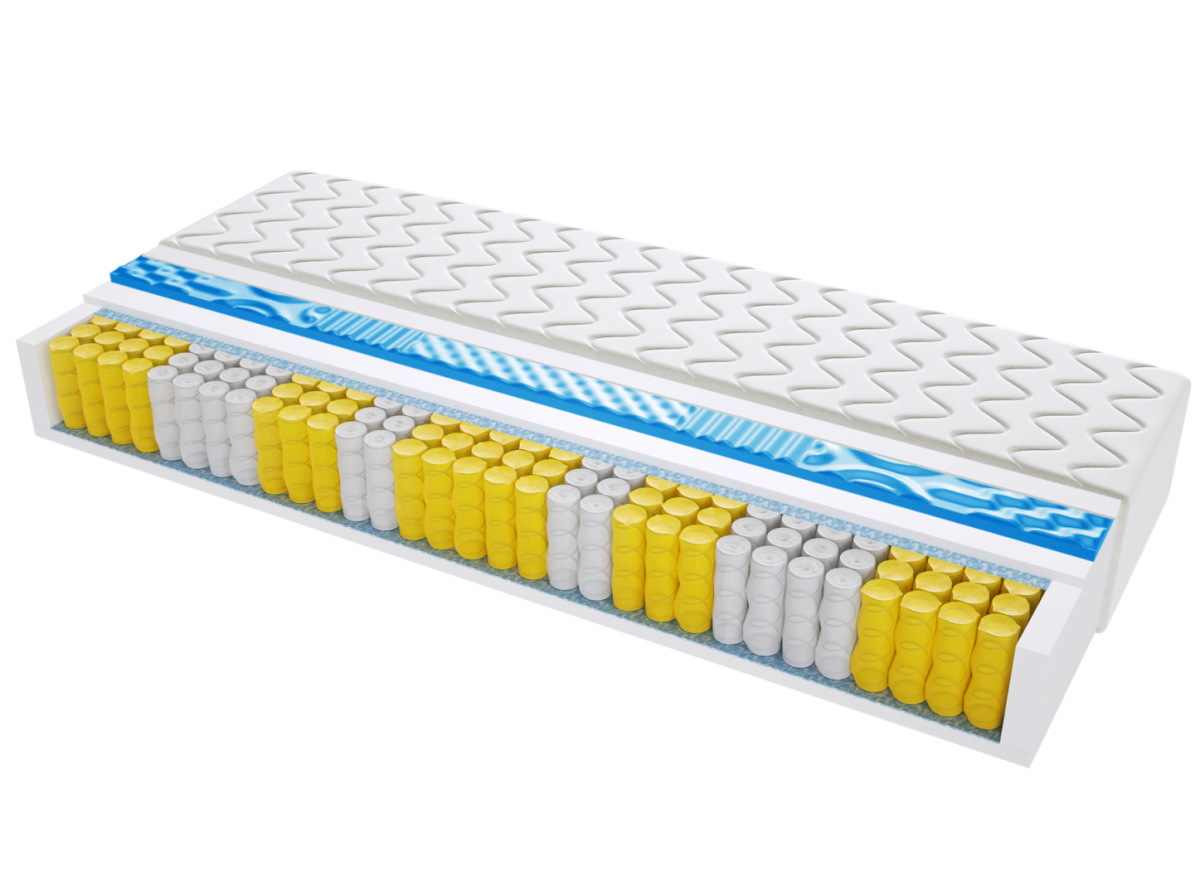 Materac Dallas Mini Visco Molet 195x225 cm Materac Dallas Mini Visco Molet 195x225 cm