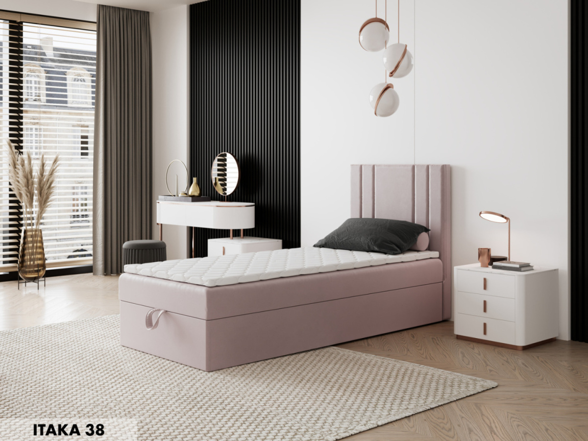 Łóżko kontynentalne Nardo Mini 60x140cm Łóżko kontynentalne Nardo Mini 60x140cm