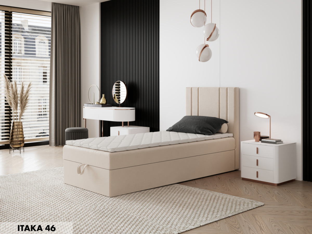 Łóżko kontynentalne Nardo Mini 65x170 cm Łóżko kontynentalne Nardo Mini 65x170 cm