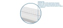 Materac PRATO MAX PLUS 85x165 cm