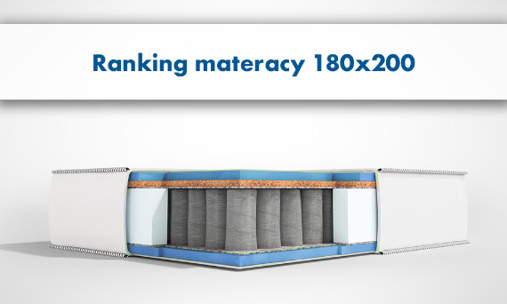 Najlepszy materac 180×200 – ranking produktów 2024